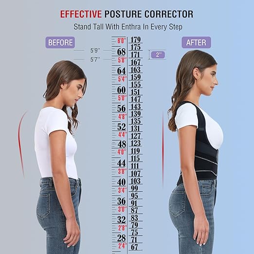 Breathable and Adjustable Posture Corrector Belt for Men and Women