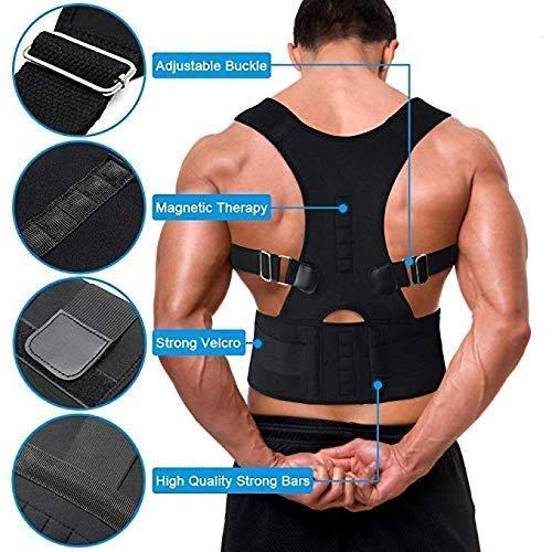 Posture Corrector Belt Unisex Back Support Brace for Spine Alignment and Pain Relief Adjustable Posture Belt for Men and Women 1 Piece